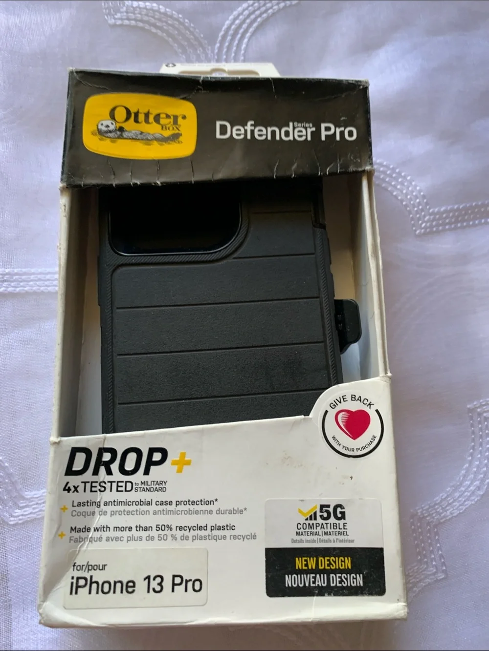 OtterBox Defender Pro Case for iPhone 13 Pro - Black